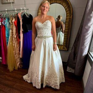 Christina Wu 15588 Strapless Formal Gown For Event Prom Homecoming Wedding